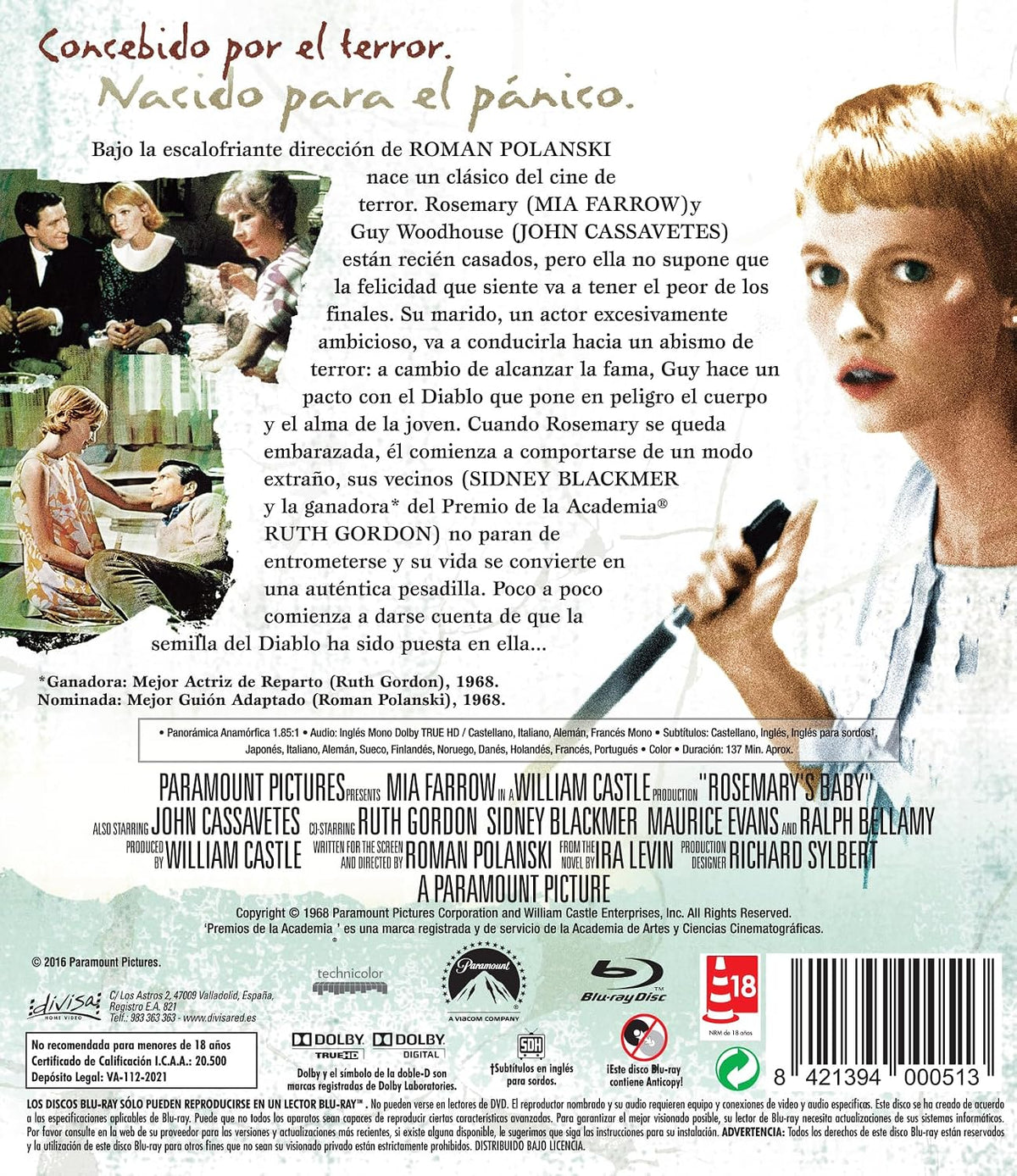 La Semilla del Diablo (1968) – Blu-ray