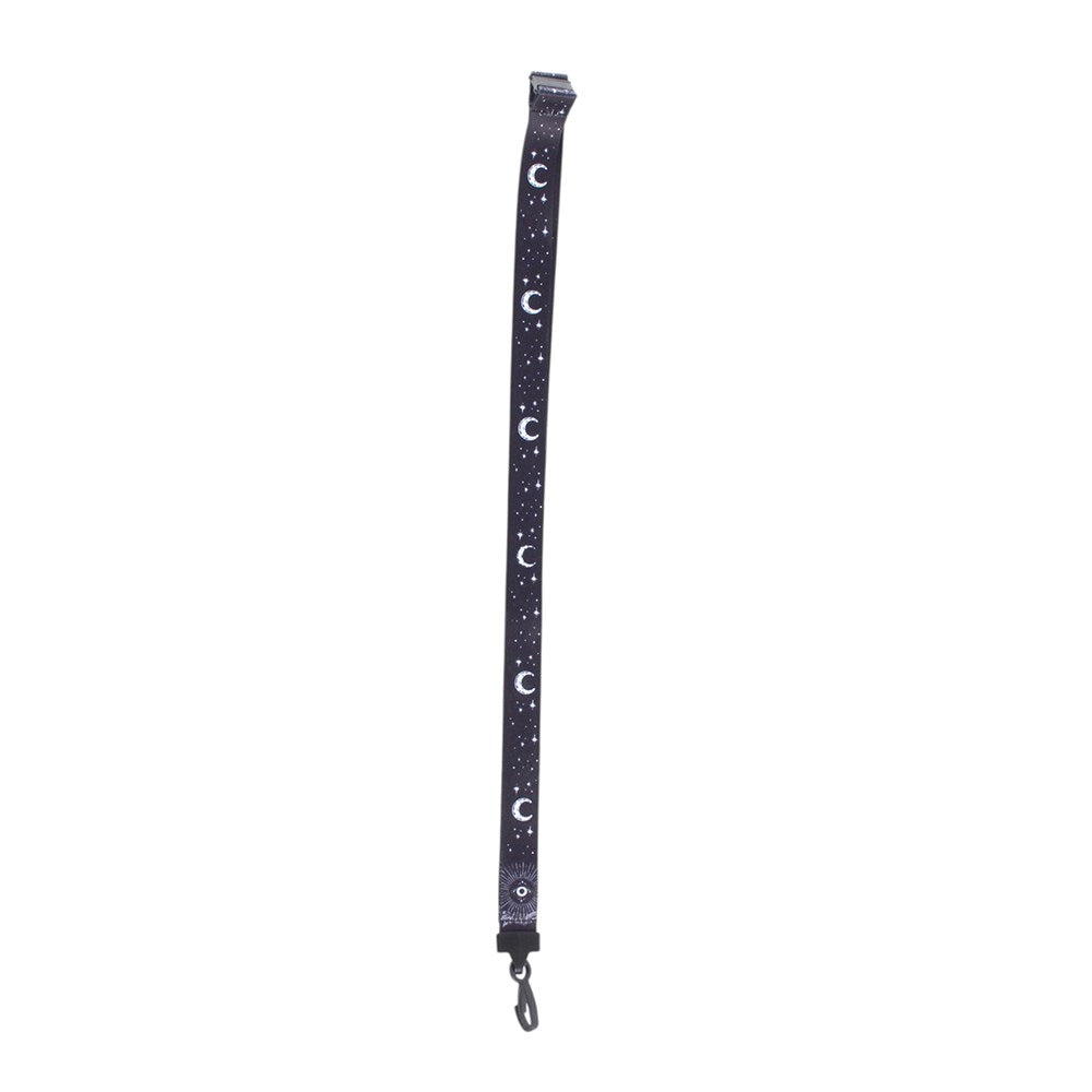Lanyard Celestial Spellbound Sky – Luna, Estrellas y Ojo