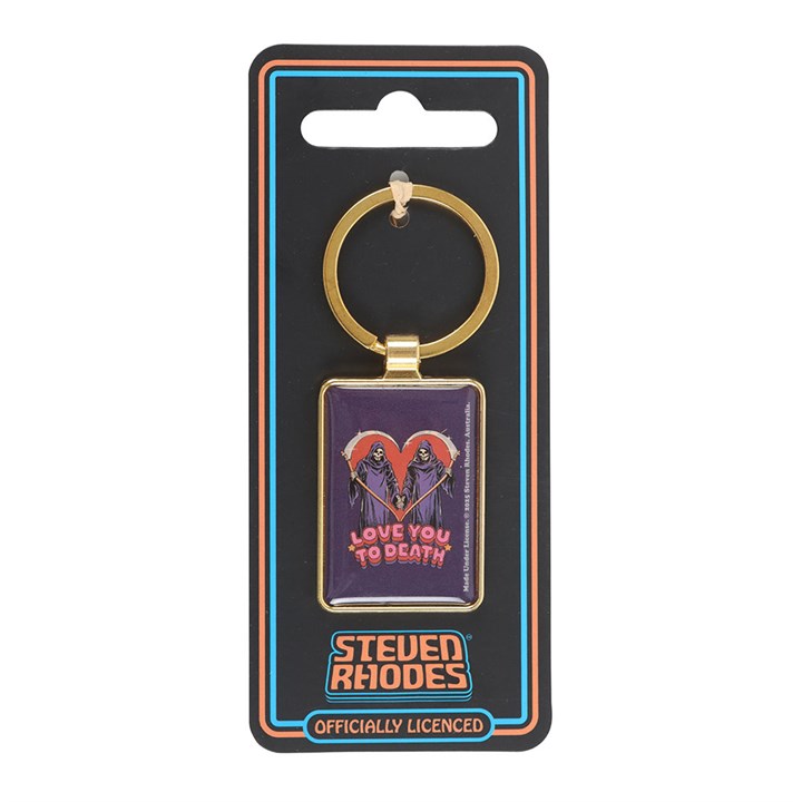 Llavero Steven Rhodes “Love You To Death”