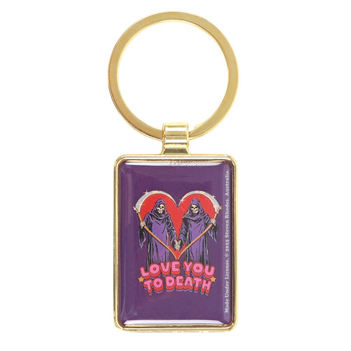 Llavero Steven Rhodes “Love You To Death”