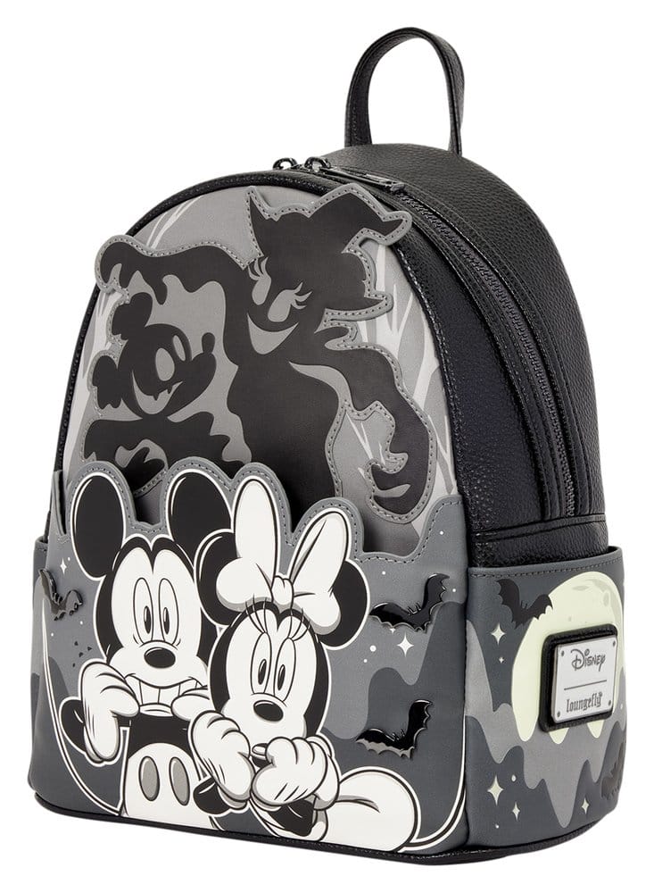 Mochila Loungefly Mickey y Minnie Fantasmas - Disney