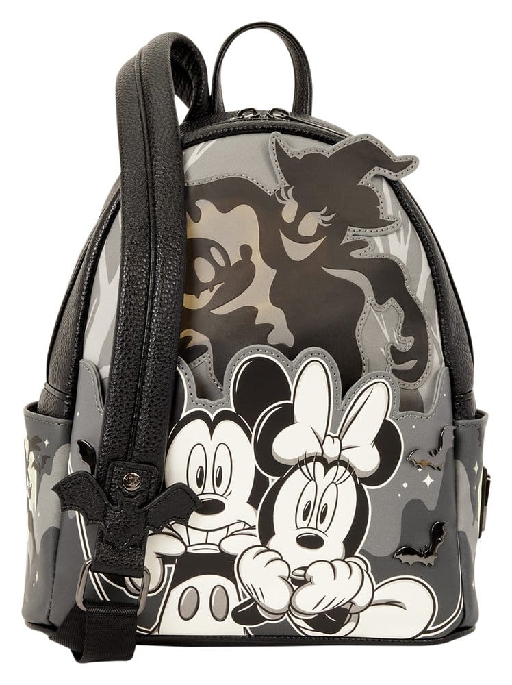 Mochila Loungefly Mickey y Minnie Fantasmas - Disney