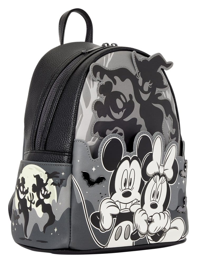 Mochila Loungefly Mickey y Minnie Fantasmas - Disney