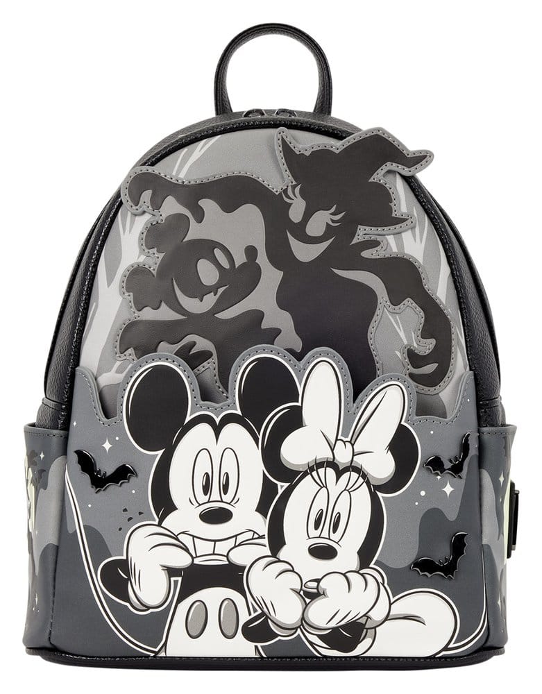 Mochila Loungefly Mickey y Minnie Fantasmas - Disney