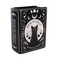 Jarrón Libro Black Cat Magick