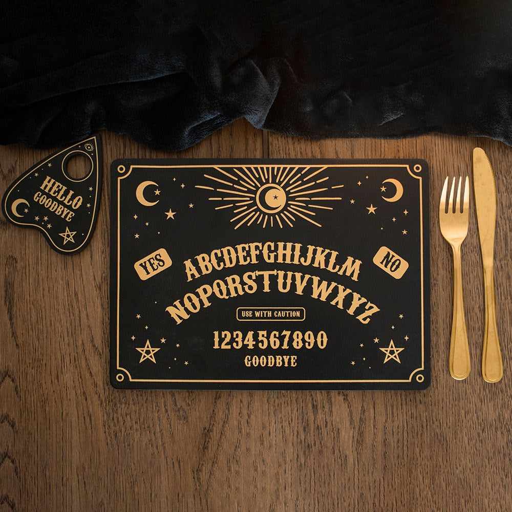 Set Mantel Individual y Posavasos Ouija