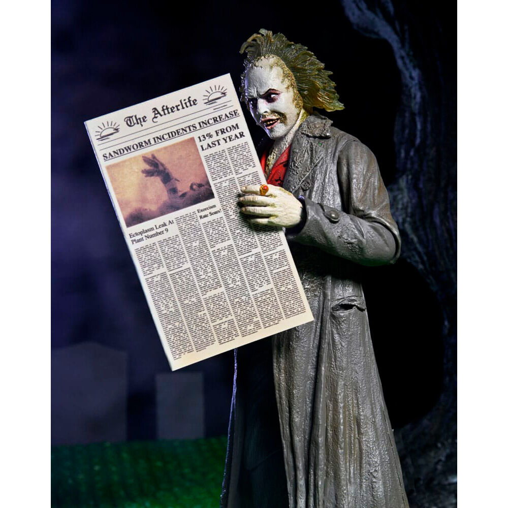 Figura NECA Ultimate Beetlejuice Guía Turístico 18 cm – Beetlejuice