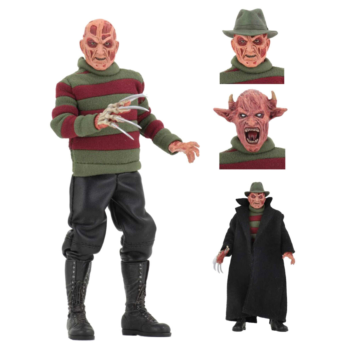 Figura NECA Freddy Krueger 20 cm – La Nueva Pesadilla