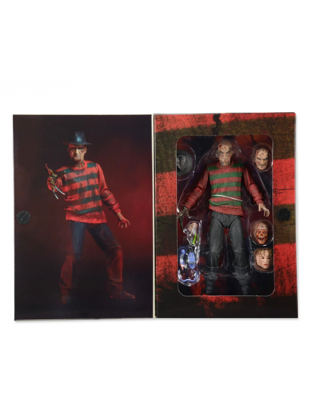 Figura NECA Ultimate Freddy Krueger 30º Aniversario 18 cm – Pesadilla en Elm Street