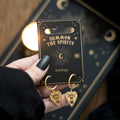 Pendientes Dorados Ouija con Aro