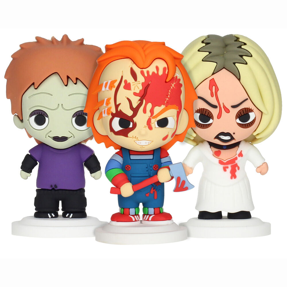 Set de 3 Figuras Pokis Familia Chucky