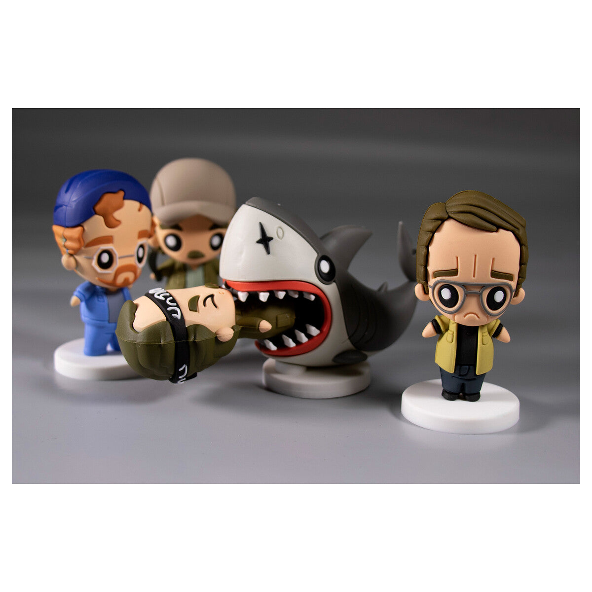 Set 4 Figuras Pokis Tiburón – Jaws