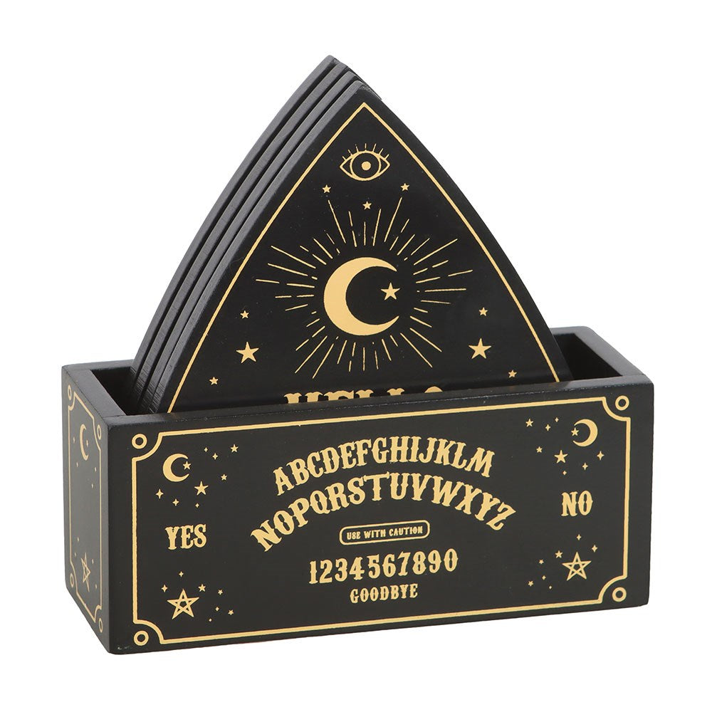 Set de 4 Posavasos Tablero Espiritista