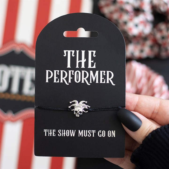 Pulsera Calavera Bufón “The Performer”
