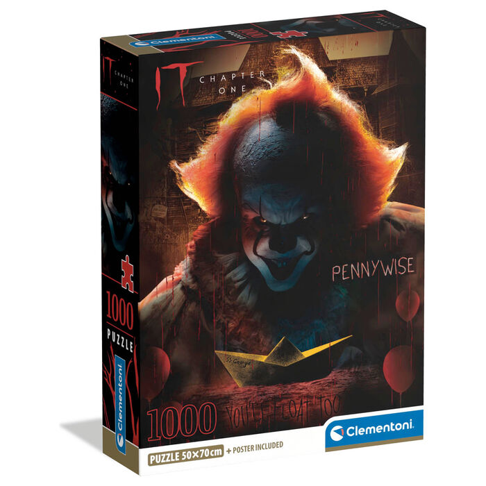 Puzzle Pennywise – IT · 1000 piezas