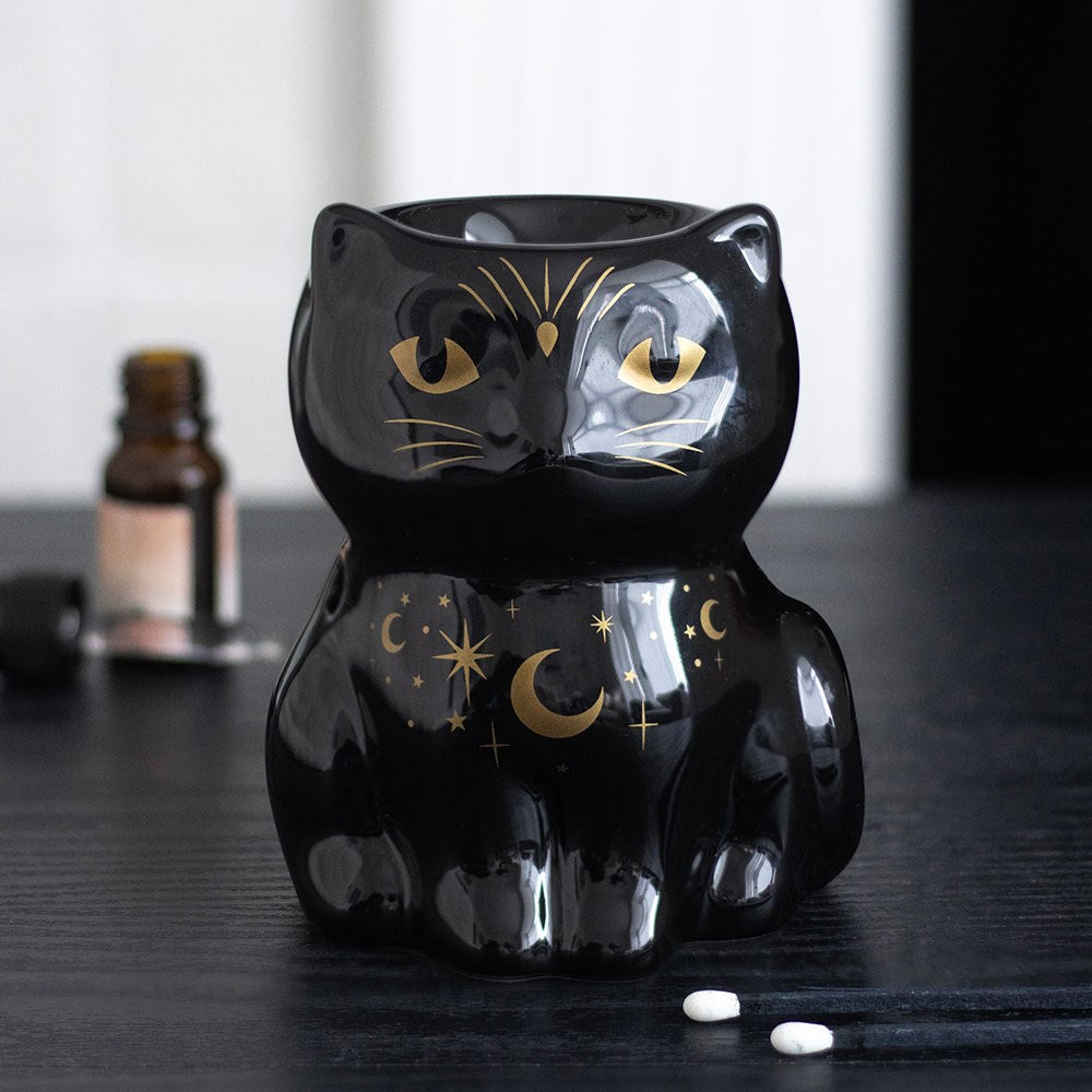 Quemador de Aceite Gato Negro