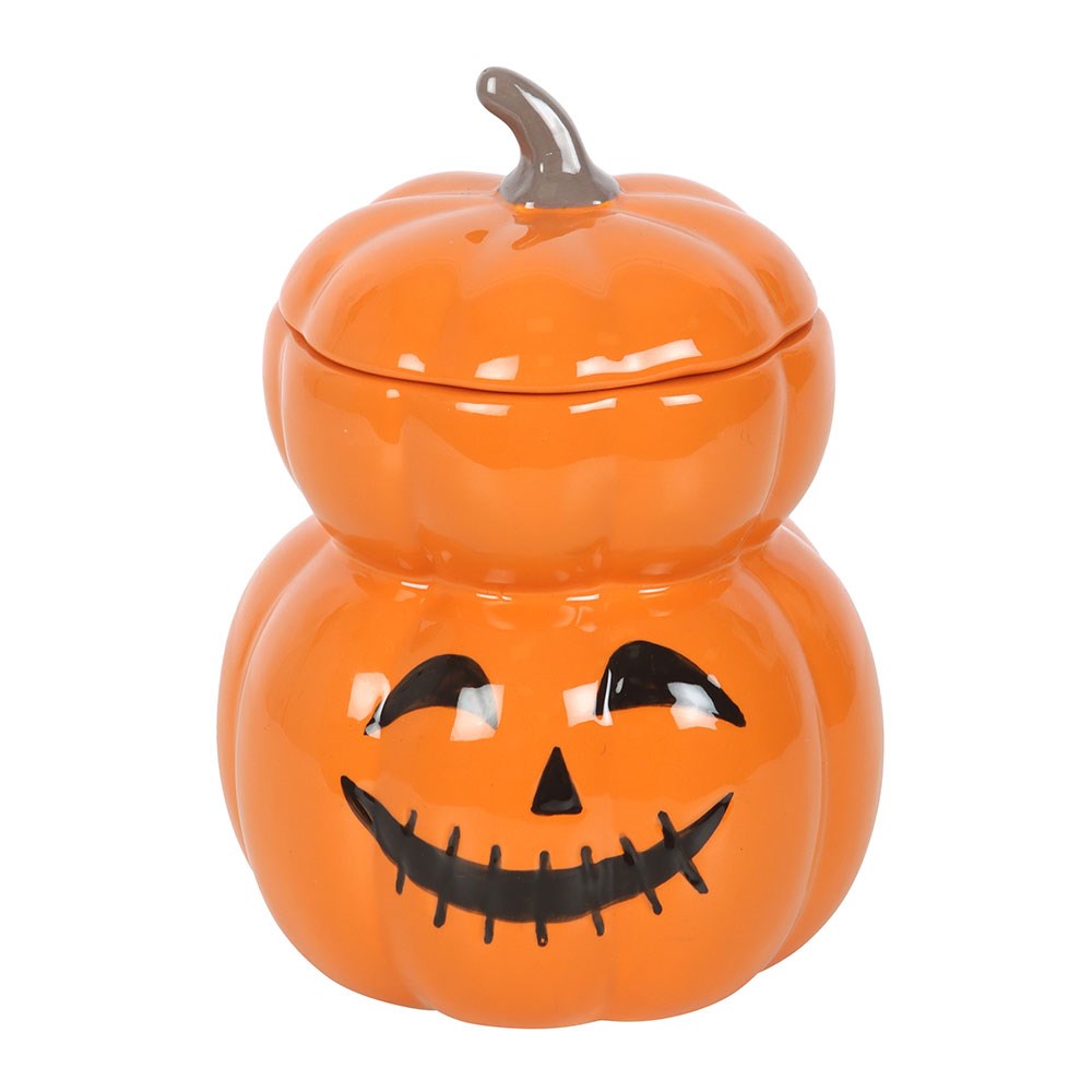Quemador de Aceite y Cera Calabazas Apiladas