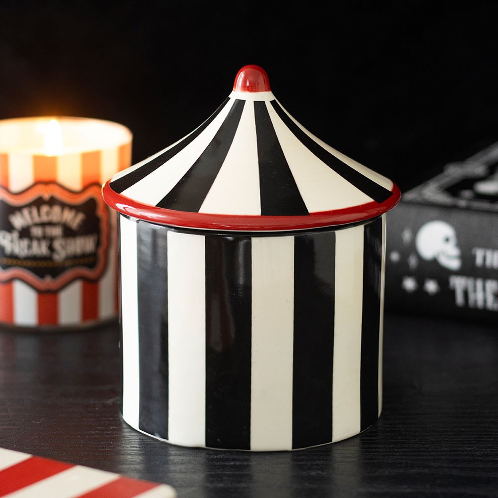 Quemador de Aceite Carpa de Circo Negra – Mystic Circus