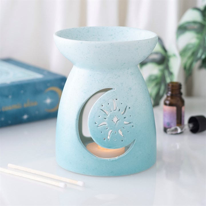 Quemador de Aceites Luna Azul – Pastel Skies