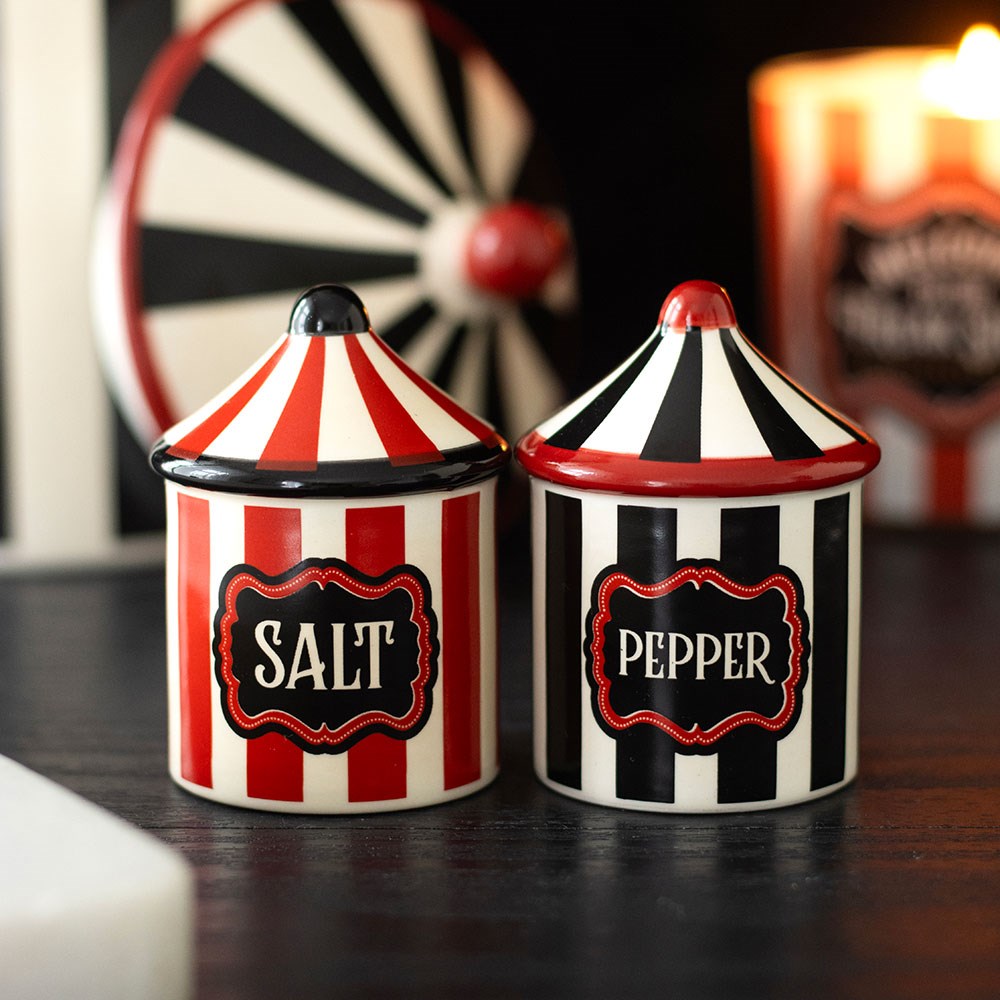 Salero y Pimentero Carpa de Circo – Mystic Circus