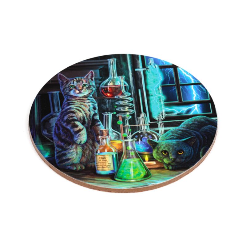 Set de 4 Posavasos Magical Cats