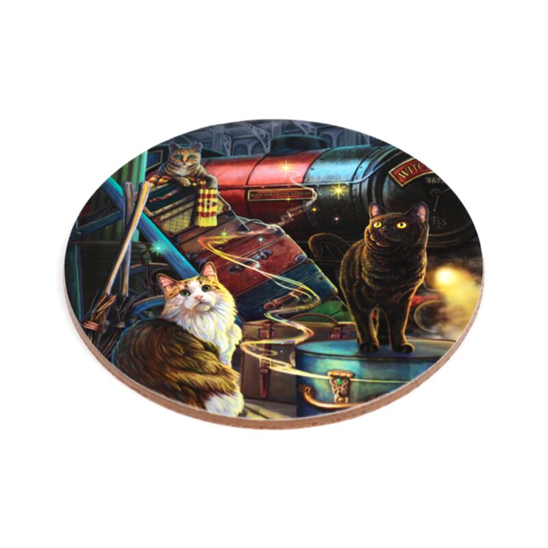 Set de 4 Posavasos Magical Cats