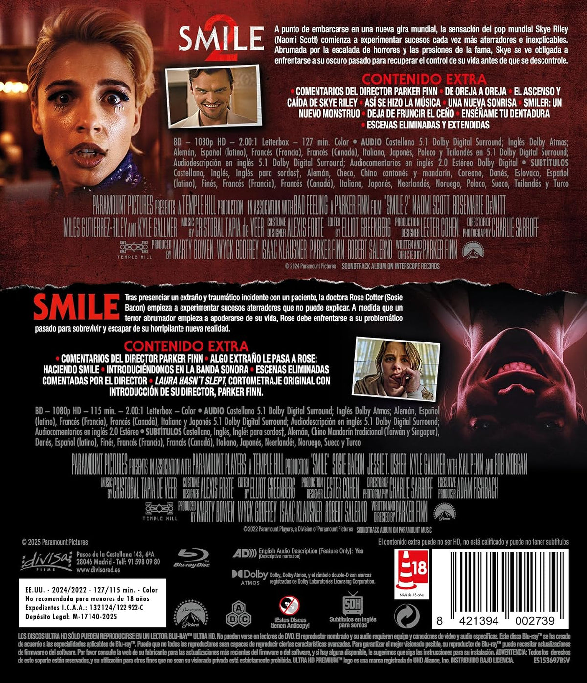Smile 1 + 2 – Pack Blu-ray