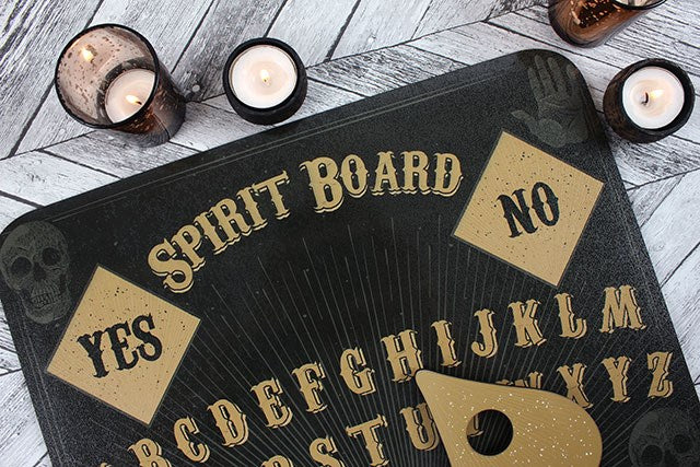 Tabla Ouija Skull Print con Calaveras