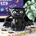 Taza Gato Murciélago Negra