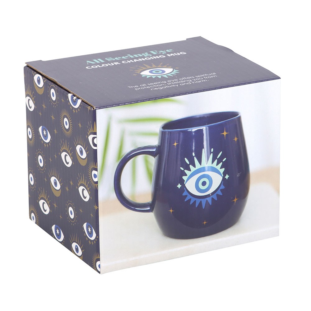 Taza Ojo que Todo lo Ve con Cambio de Color