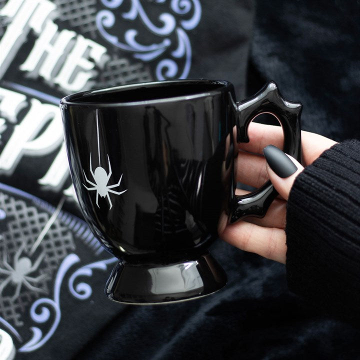Taza Gótica Black Spider