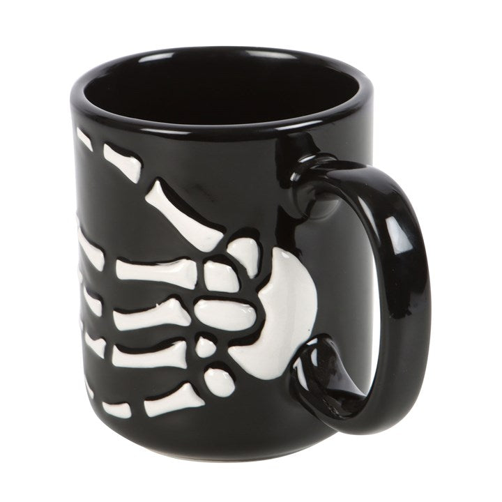 Taza Mano de Esqueleto
