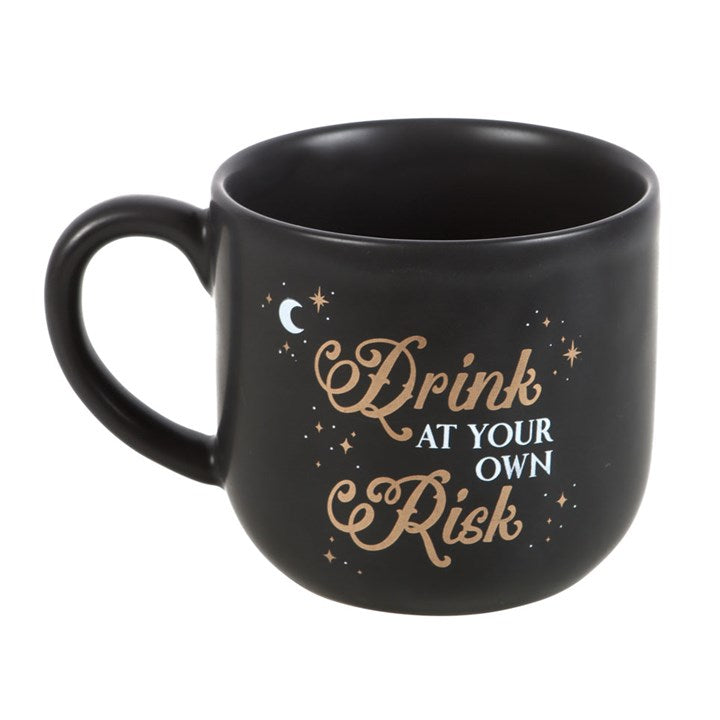 Taza “Drink At Your Own Risk”