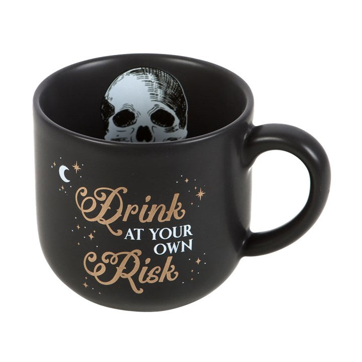 Taza “Drink At Your Own Risk”