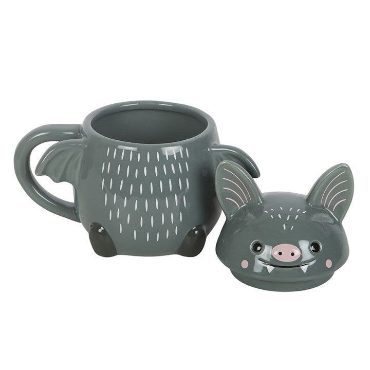 Taza con Tapa Cute Bat