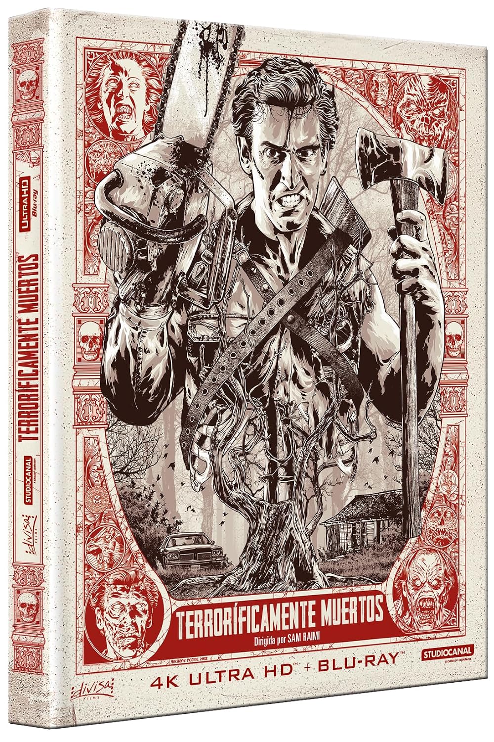 Terroríficamente Muertos (Evil Dead II, 1987) – 4K UHD + Blu-ray