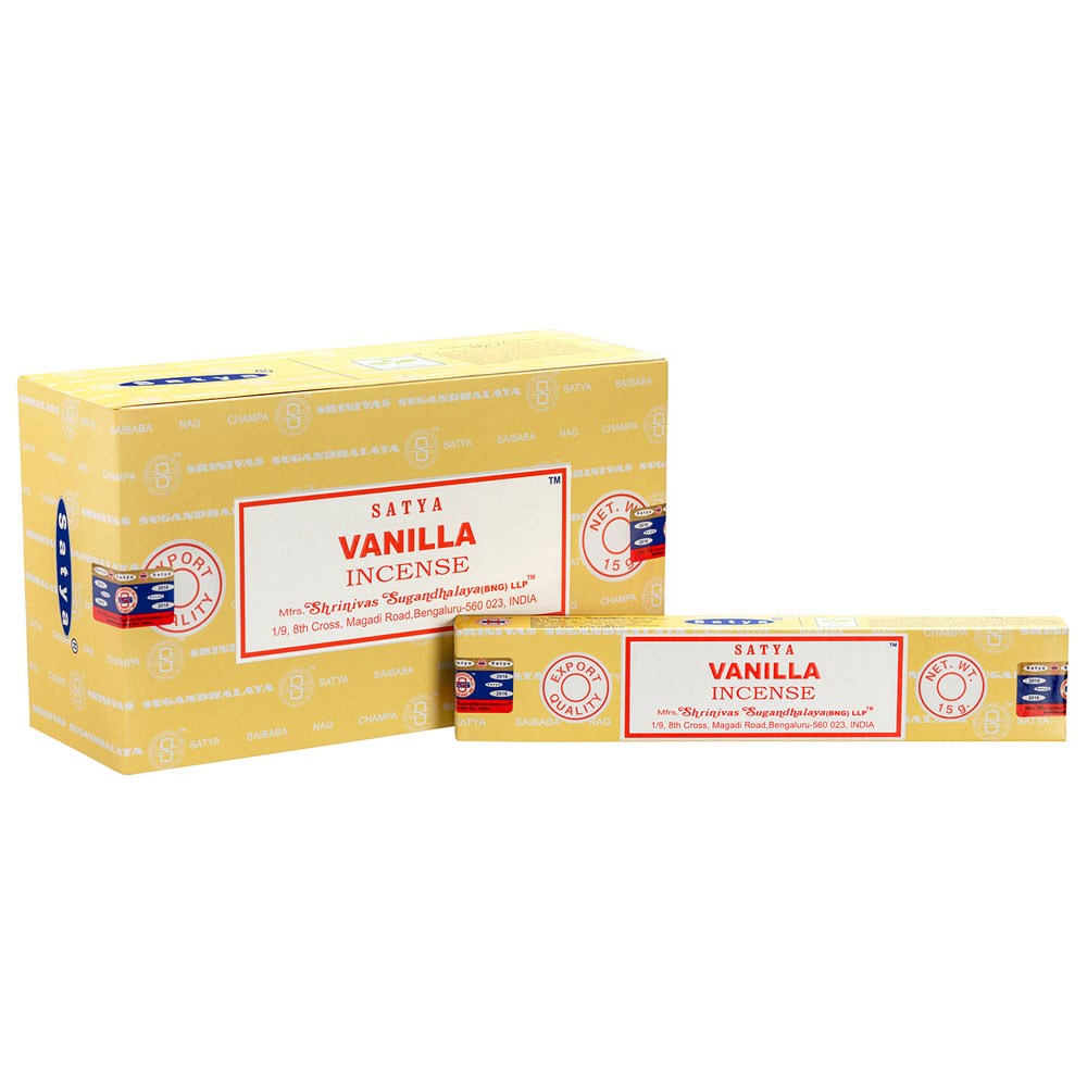 Varillas de Incienso Vainilla – Satya