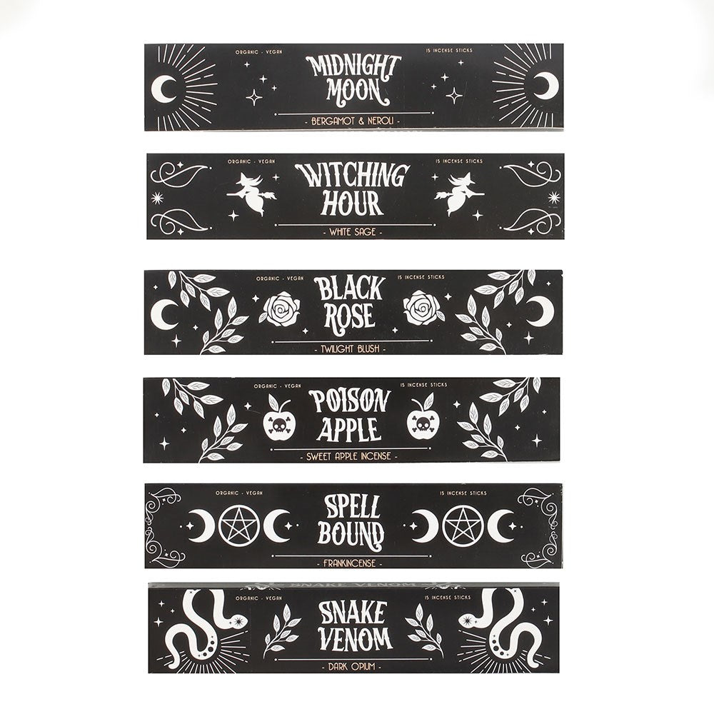 Varillas de Incienso Midnight Rituals – 15 uds