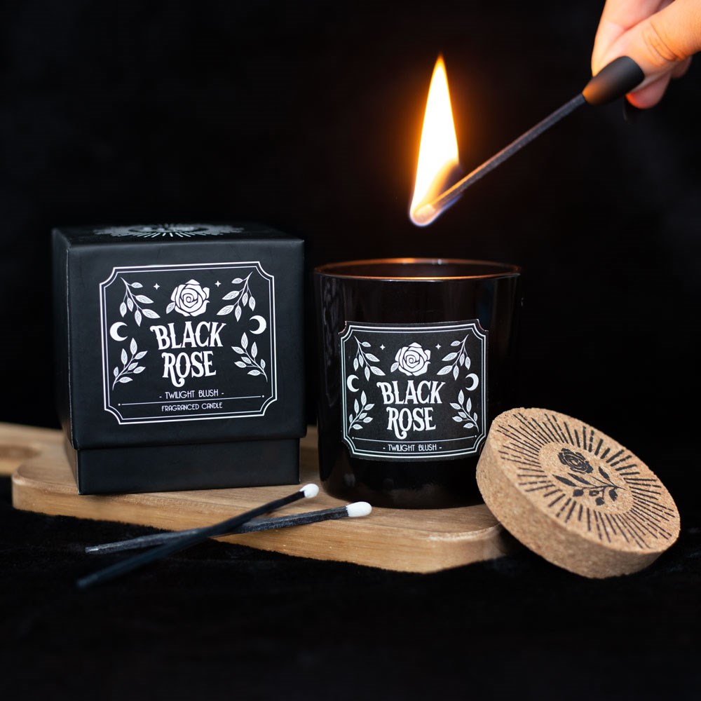 Vela Aromática Black Rose Twilight Blush