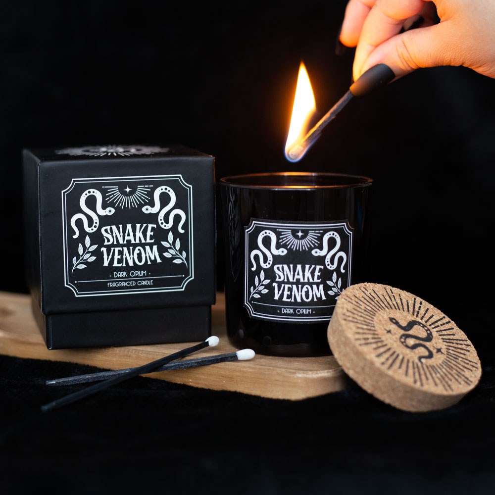 Vela Aromática Snake Venom Dark Opium