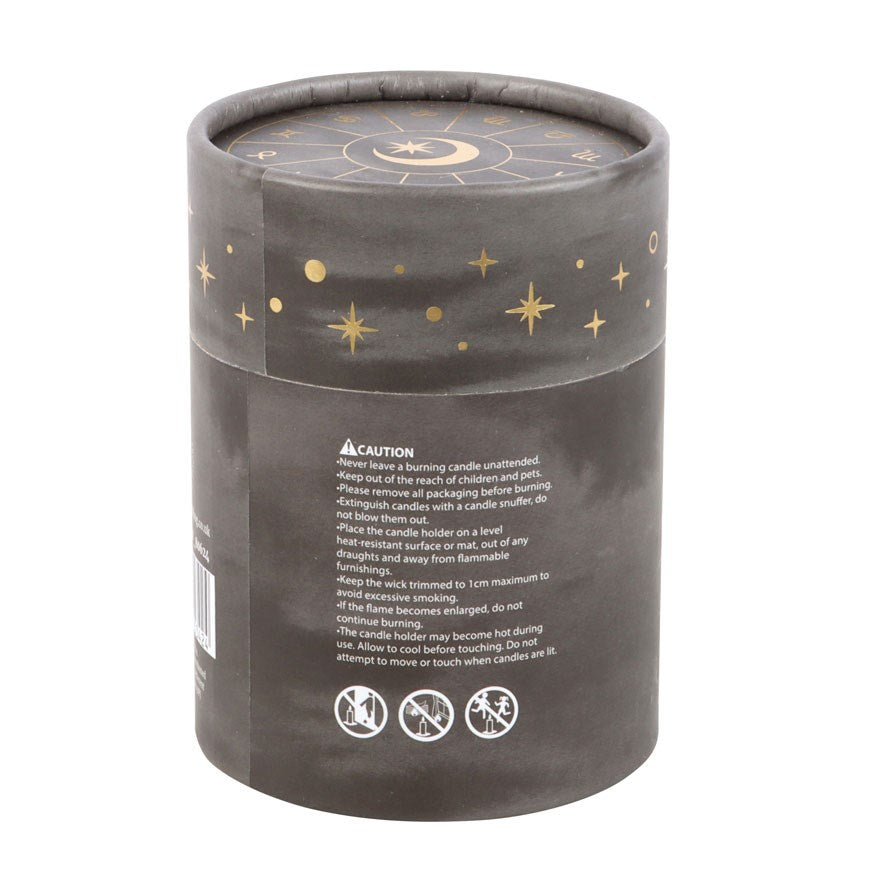 Vela Aromática Vainilla Stardust con Ojo de Tigre