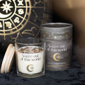 Vela Aromática Vainilla Stardust con Ojo de Tigre