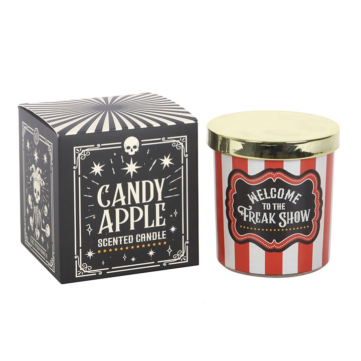 Vela Perfumada Freak Show – Manzana de Caramelo
