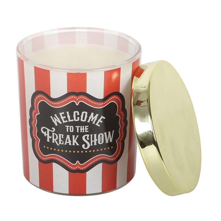Vela Perfumada Freak Show – Manzana de Caramelo