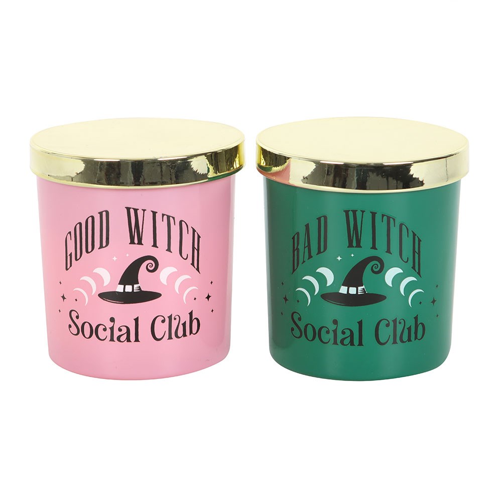 Set de 2 Velas Aromáticas Good Witch & Bad Witch