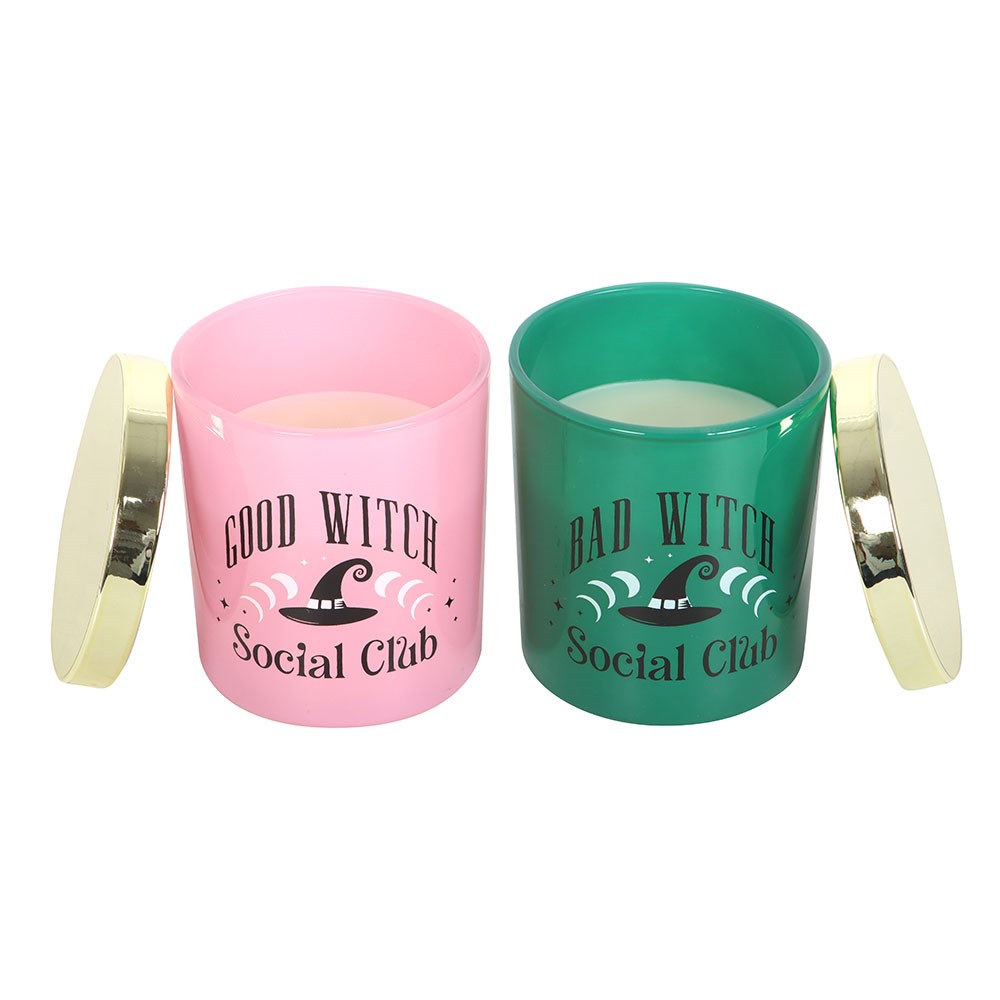 Set de 2 Velas Aromáticas Good Witch & Bad Witch