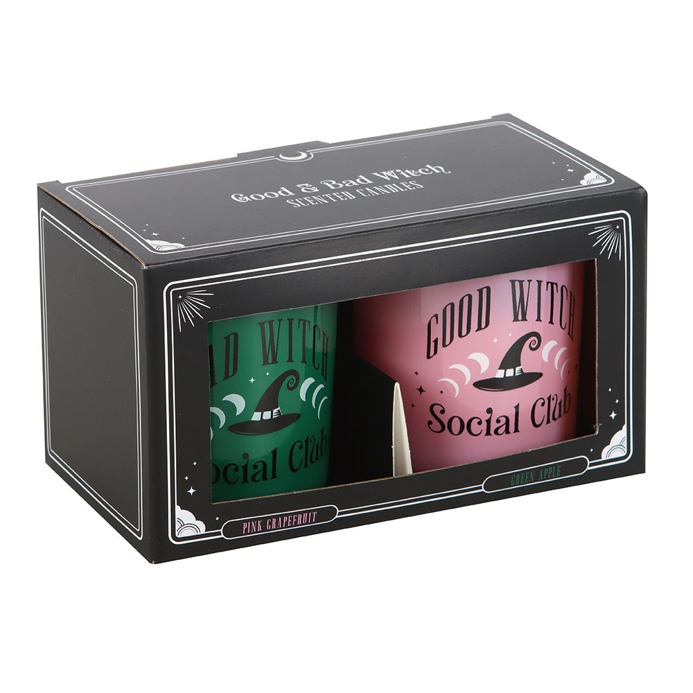 Set de 2 Velas Aromáticas Good Witch & Bad Witch
