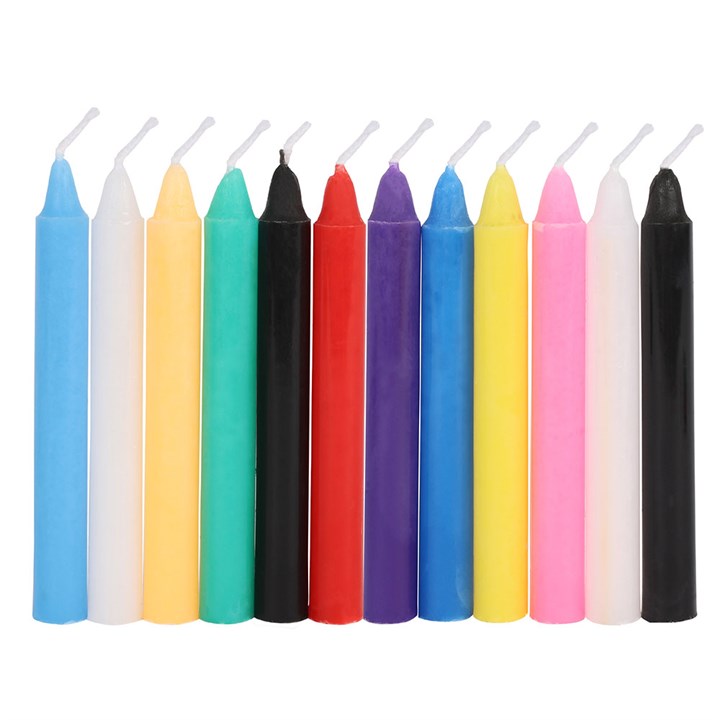 Pack de 12 Velas de Hechizo