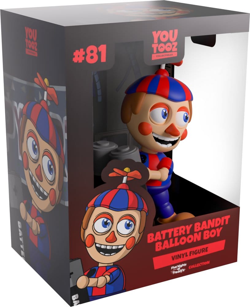 Figura Youtooz Battery Balloon Boy #81 – Five Nights at Freddy's