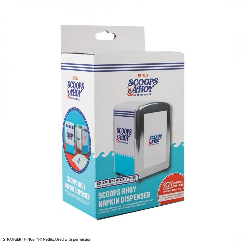 Dispensador de Servilletas Scoops Ahoy – Stranger Things